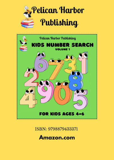 Kids Number Search vol 1, 4-6