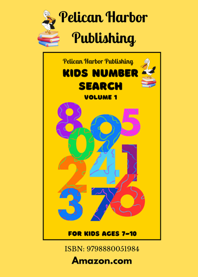 Number Search vol 1, Kids 7-12